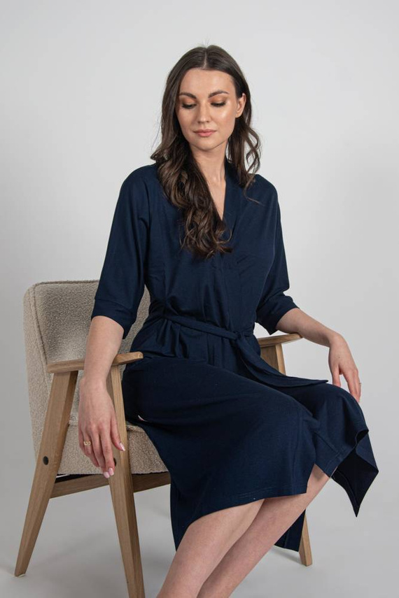 942 Visa Dlhý župan De Lafense - tmavomodrý