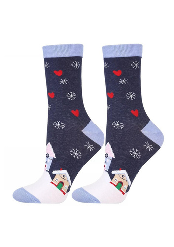 Dámske ponožky Moraj CSL450-045 - slávnostné, teplé, froté na vnútornej strane