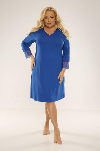 396 Dagmara Forex nočná košeľa - chrpa