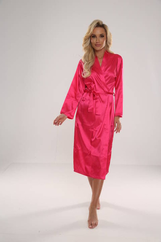 798 Klasický dámsky župan Forex - malinový