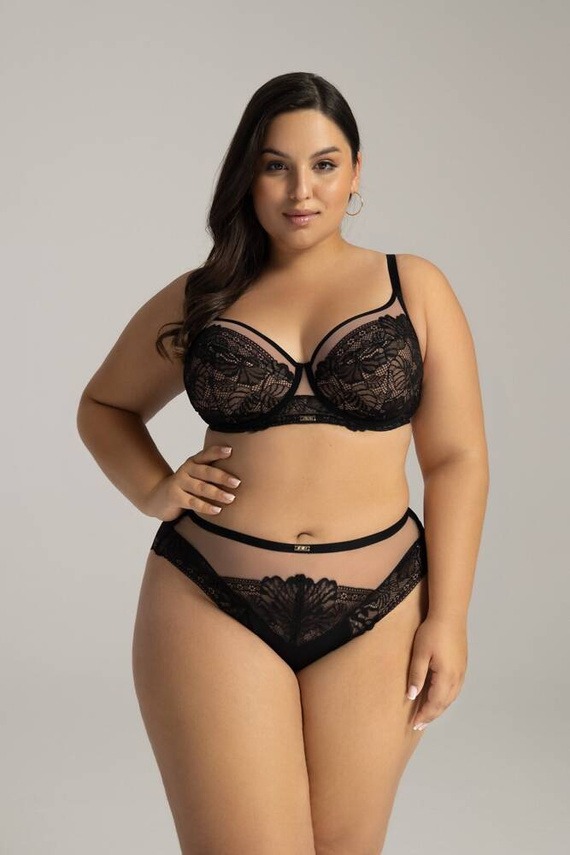 2145 AVA Dámske nohavičky - čierne