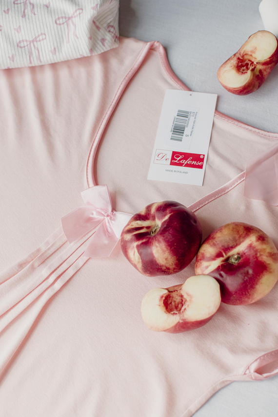 870 Nočná košeľa Visa De Lafense - broskyňová