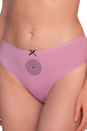 Lama L-122BI-70 Dámske bavlnené nohavičky bikini 3-pack pastelové pohodlie