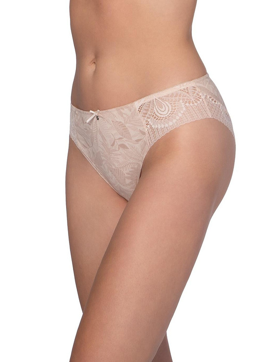 Dámske nohavičky L-1593 BI Lama bavlna čipka 2 ks