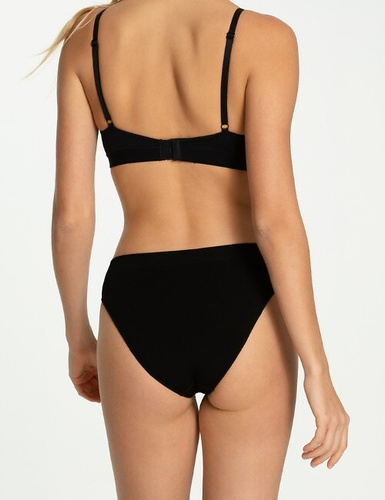 Julimex Bamboo Classic nohavičky čierne - dámske bambusové nohavičky