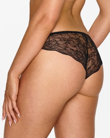 2605 Lupoline čierne čipkované nohavičky pre ženy