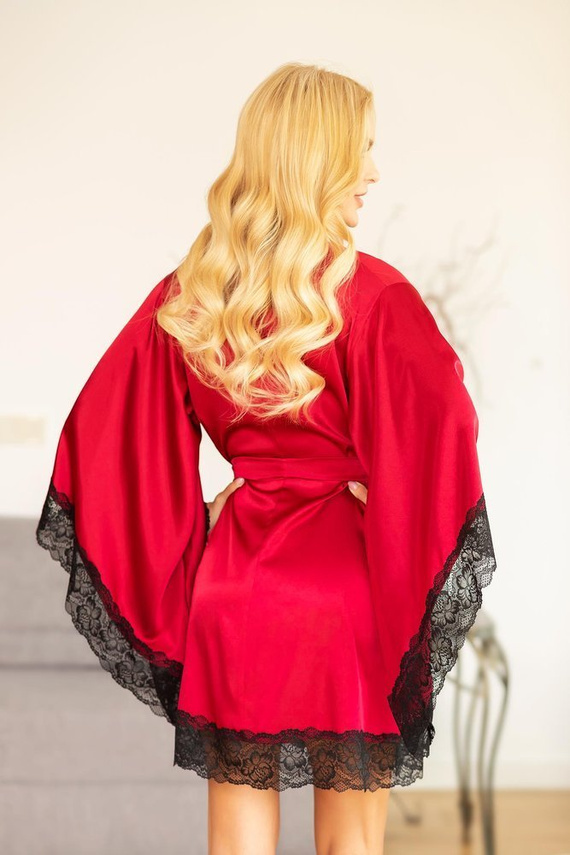 Mahe Dámsky župan Kalimo - bordový