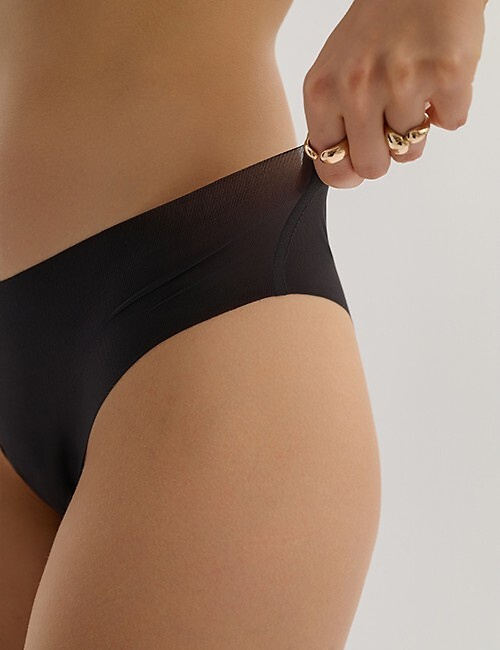 Figi Brasil Julimex Mousse bezšvové ultralight neviditeľné pod oblečením čierne