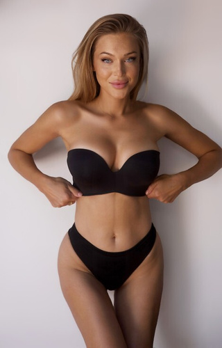 BC-1167 Expert Bra Podprsenka Bardotka Kinga - čierna