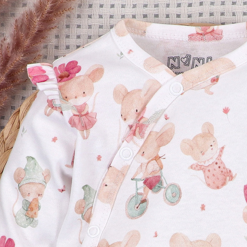 Body Nini Little Mouse 100% organická bavlna, vyrobené v Poľsku