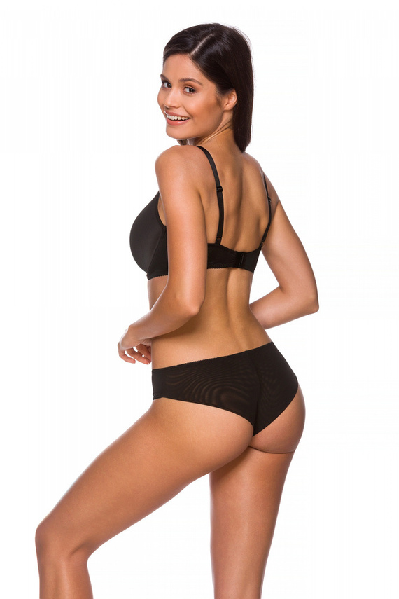 138 Lupoline vystužená podprsenka - čierna