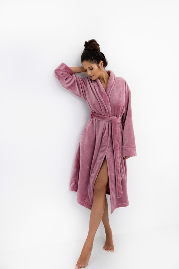 Chana Dámsky župan Sensis heather - elegantný a pohodlný, mäkký materiál