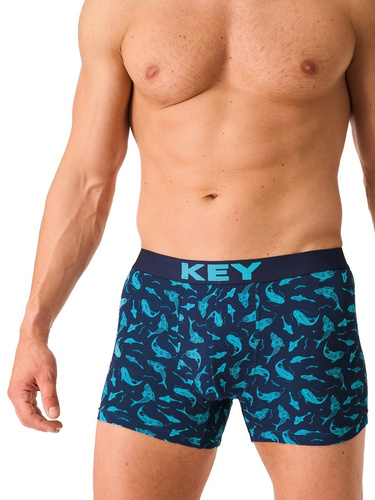 Pánske boxerky MXH 941 Key z bavlny – pohodlné, elastické, v darčekovej krabičke