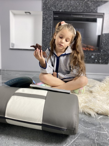 374 / 375 Detský župan Desiree - sivý