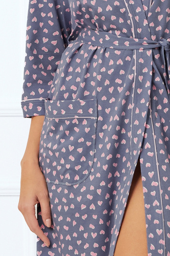 Tiana Dámsky župan Italian Fashion - potlač