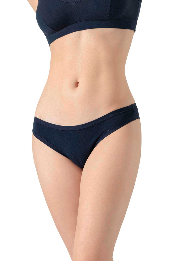 GD139-1H100 Brazílske nohavičky Cotonella 3-pack - bavlna, zmyselný strih, každodenný komfort