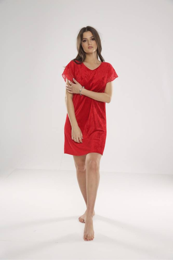 630 Nočná košeľa Milagros Forex - červená