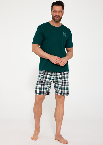 Pánske pyžamo Cornette 326/212 Montana 100% bavlna krátky rukáv