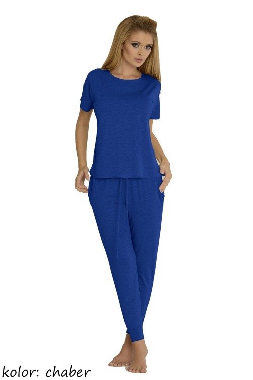 524 Paula Dámske pyžamo De Lafense - chrpy