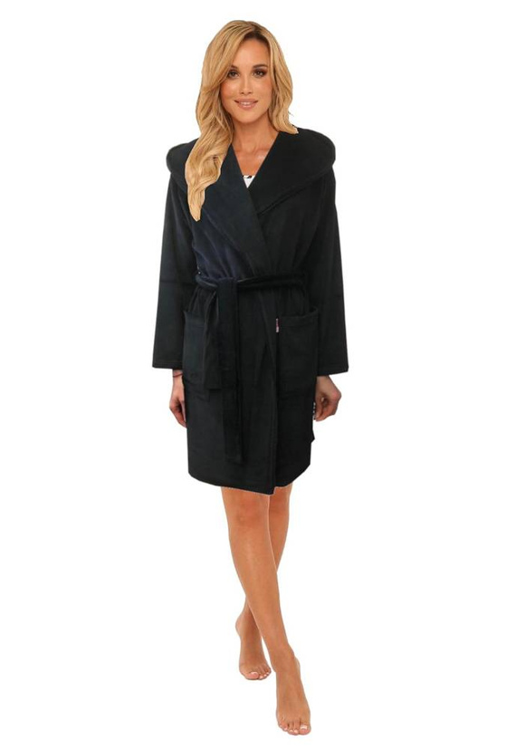 647 Socorro Forex dámsky župan - čierny