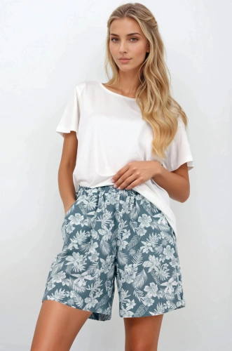 Pokojné letné pyžamo - Momenti Per Me | Ľahká a štýlová zelená