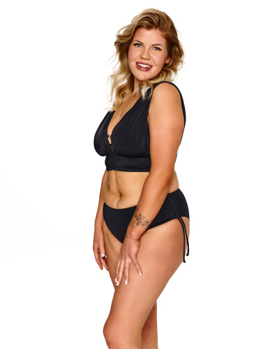 Plavková podprsenka Lupoline Bahama Top Big čierna soft