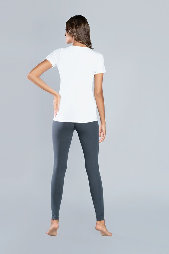 Ibiza Dámske tričko s krátkym rukávom Italian Fashion - biele