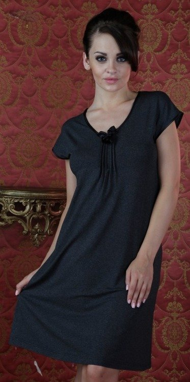 870 Nočná košeľa Visa De Lafense - tmavý melír