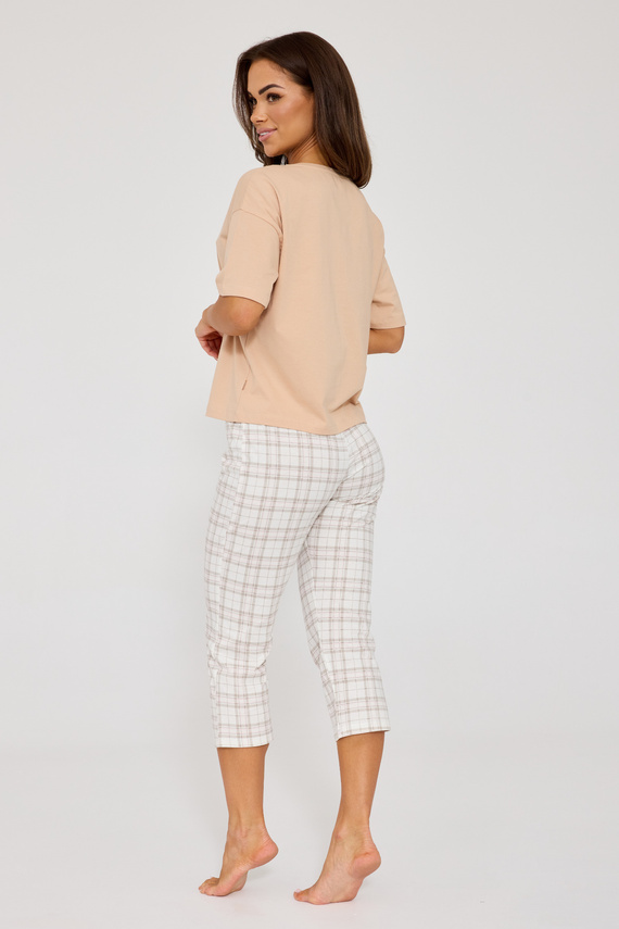 Pijama mujer Cornette 775/340 Morning 100% algodón 7/8