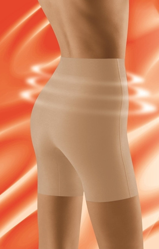 Figurata dámske šortky Wolbar beige - modelovanie, zoštíhlenie, šport