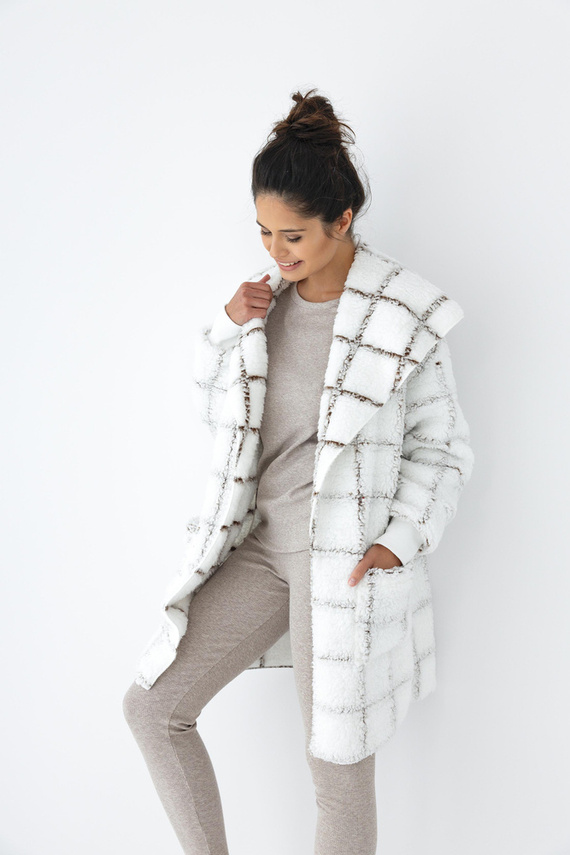 Sensis Delphine Cardigan - bielo-pruhovaný