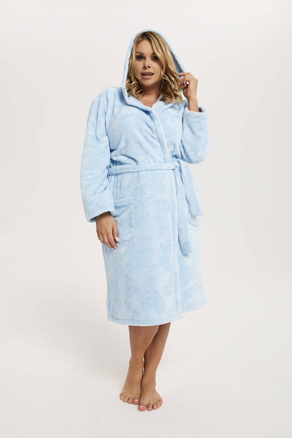 Dámsky župan Misti Italian Fashion - modrý