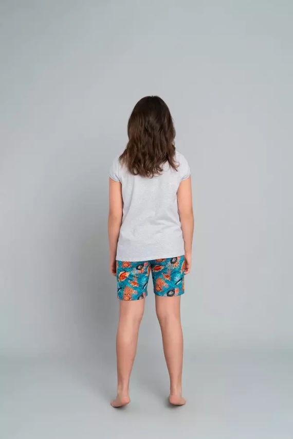 Oceania Dievčenské pyžamo Italian Fashion - melange/print