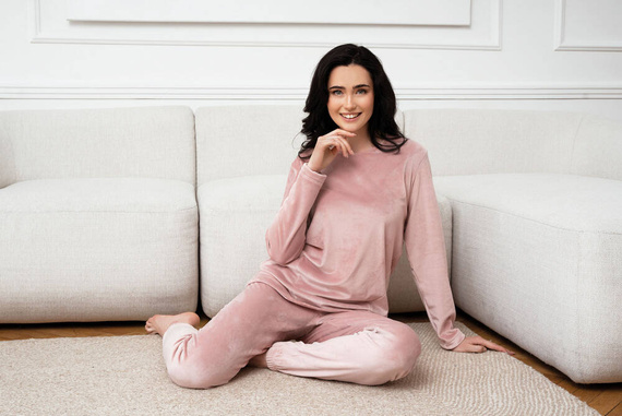 Akara Dámsky set Italian Fashion - púdrovo ružová