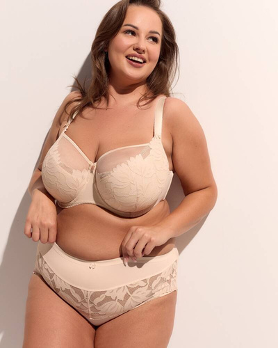 BSM 1134 Keto Polovystužená podprsenka (polomäkká) Maxi Gaia- béžová