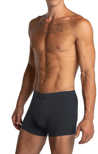 M-1070 Pánske boxerky Lama - bavlnené, 3 kusy, tmavomodrá/modrá/grafitová