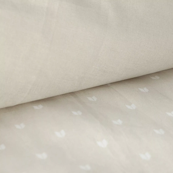 Luke Vianočná posteľná bielizeň Eurofirany béžová - ranforce bavlna, obojstranná