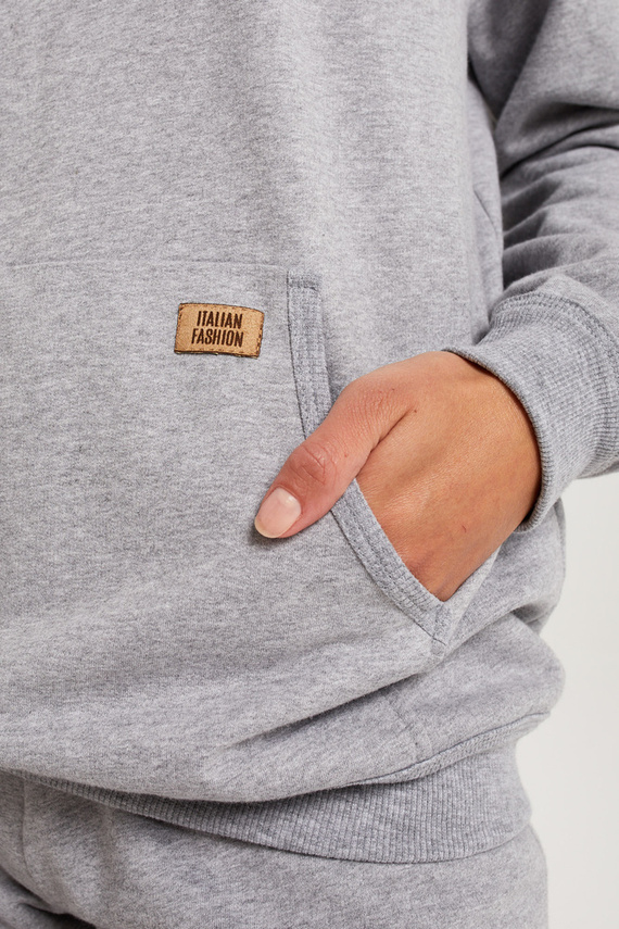 Dámska dlhá súprava Fox. rukáv, dĺžka. nohavice Talianska móda - melange