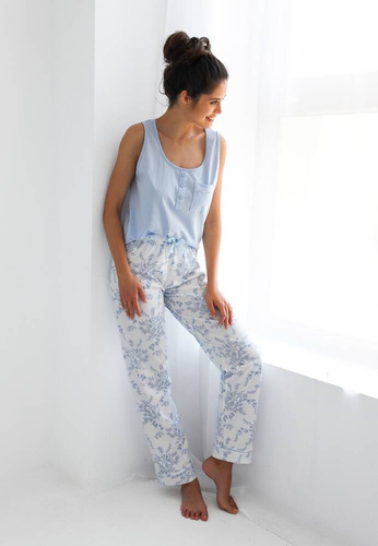 Dámske pyžamo Arely Sensis - modré