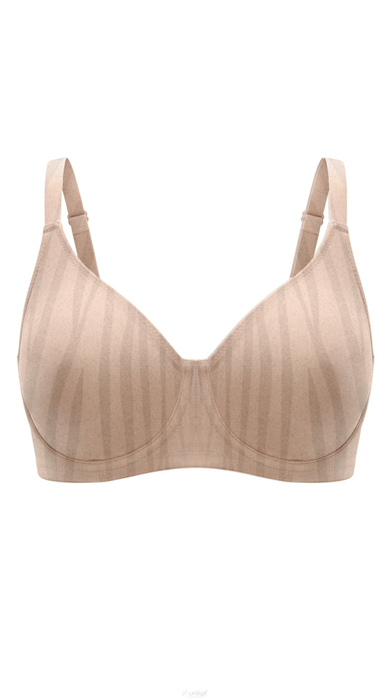 Biustonosz Soft Unikat Lima béžový s mäkkou komfortnou košíčkou