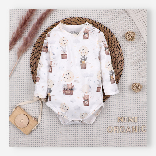 Body Nini 100% Balloon Friends organická bavlna, vyrobené v Poľsku