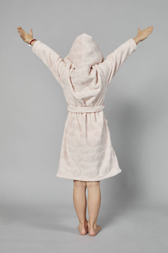 Dievčenský župan Drina Talianska móda - - ružový