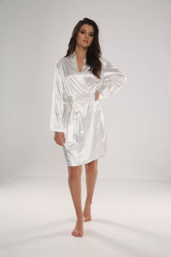 797 Klasický dámsky župan Forex - perleťový