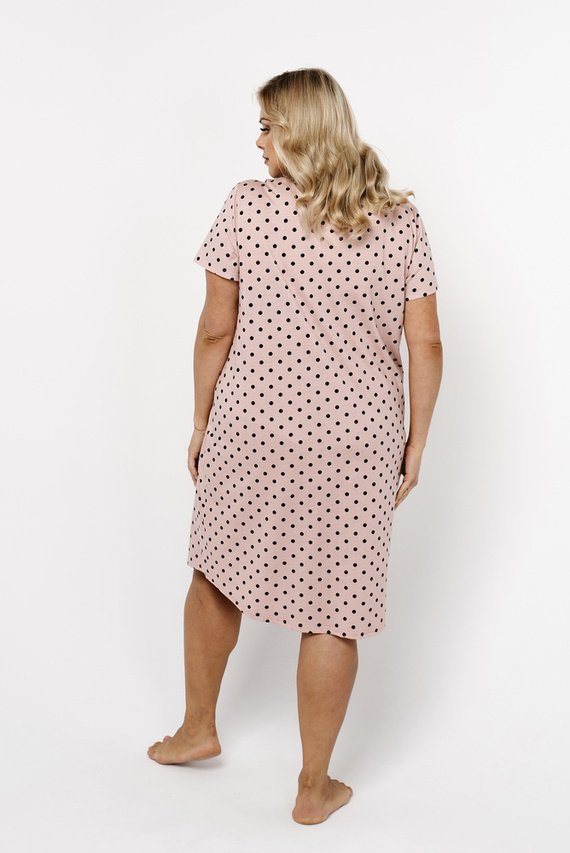 Buscato nočná košeľa s krátkym rukávom Talianska móda - potlač