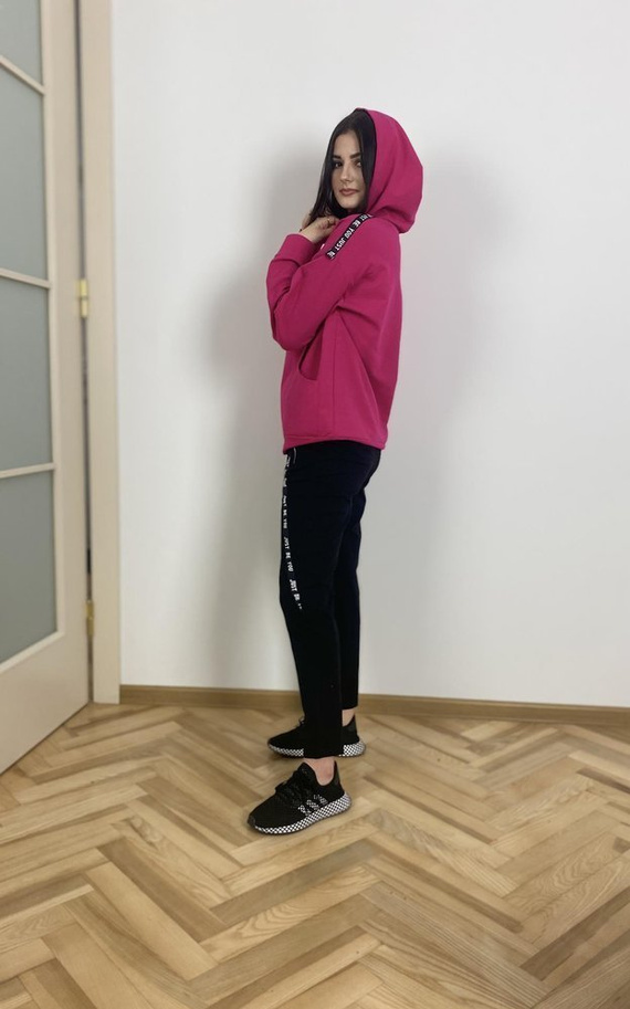 496 Dámske tepláky Just Forex - amarant