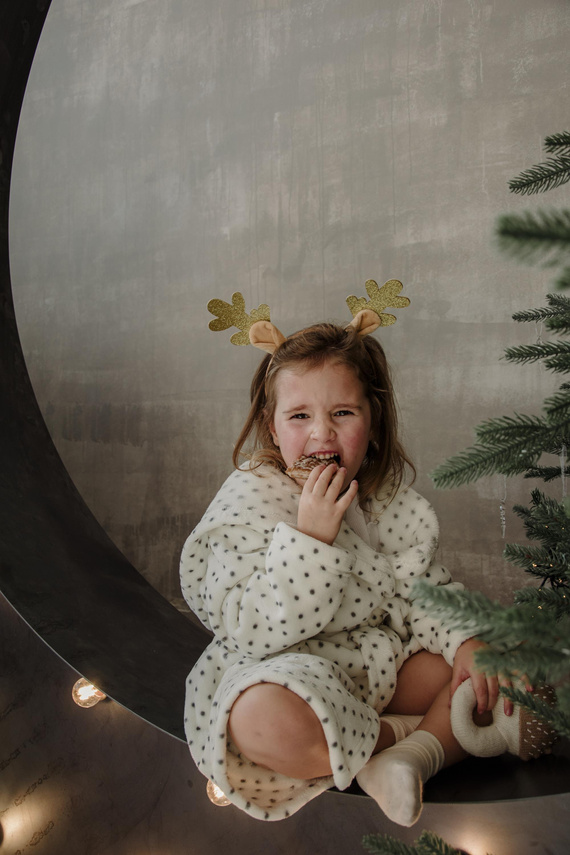 367 Melanie Forex Detský župan - ecru