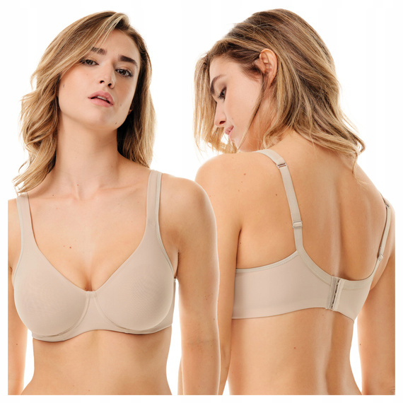 393 - mäkká podprsenka, elegantná a pohodlná Spiman tartora