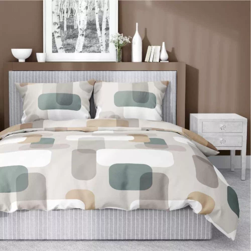 5487 A Detexpol Saténové príbehy sivá posteľná bielizeň| 100% bavlna, saténová väzba, zips, darčekové balenie