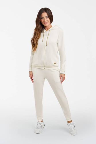 Blúzka Roma s kapucňou Italian Fashion - ecru