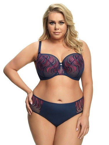 K 500 DESTINY Mäkká podprsenka Gorsenia - tmavomodrá